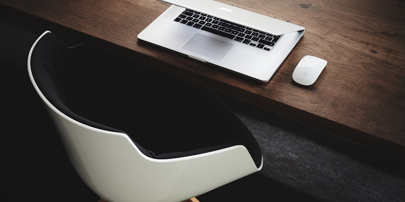 Wireframes and interface design components on a workspace